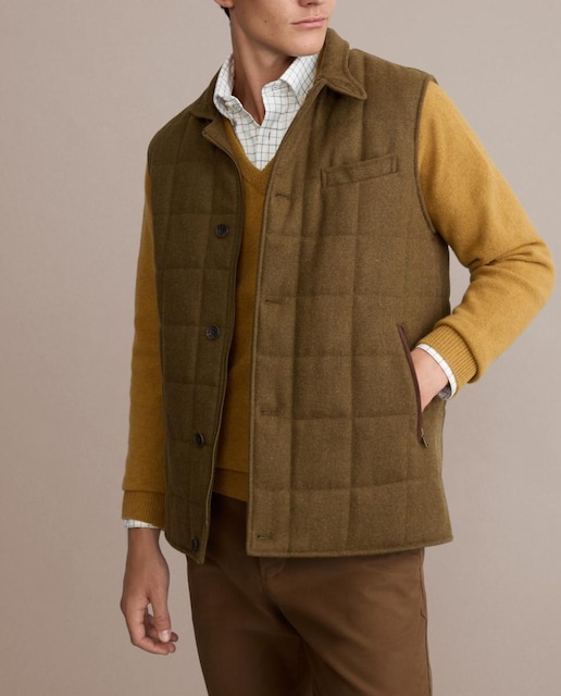 Imagen 0 de Chaleco acolchado lana hombre