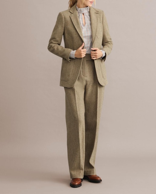 Imagen 0 de Pantalón básico de mujer tweed