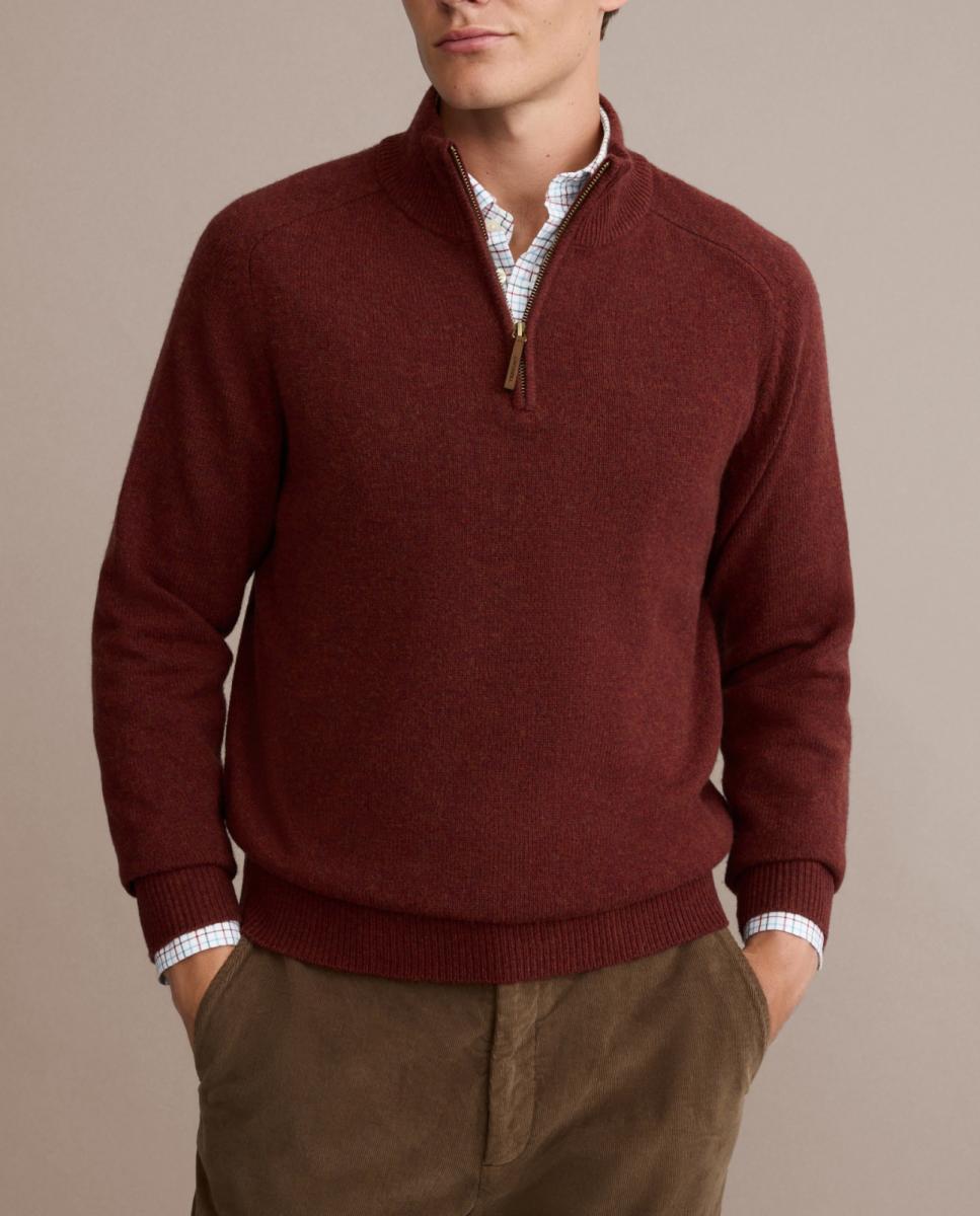 Imagen 0 de Jersey de hombre media cremallera