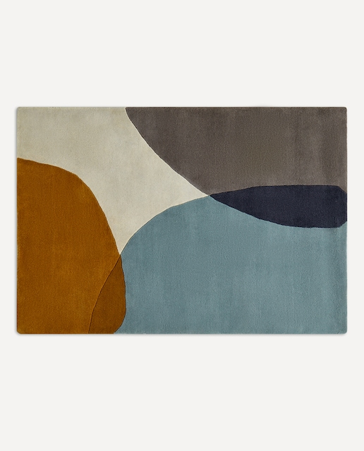 Imagen 0 de Alfombra hecha a mano lana Kara Room - El Corte Inglés