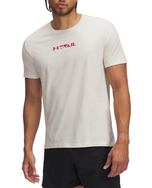 Imagen 0 de Camiseta de hombre UA Trail Run Graphic Tee Under Armour