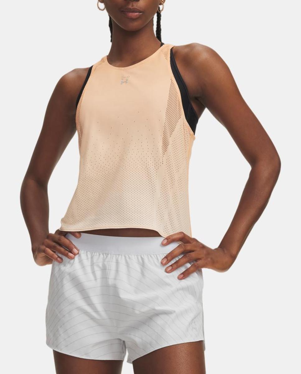 Imagen 0 de Camisetas de Mujer Running UA Halo Run Tank UNDER ARMOUR