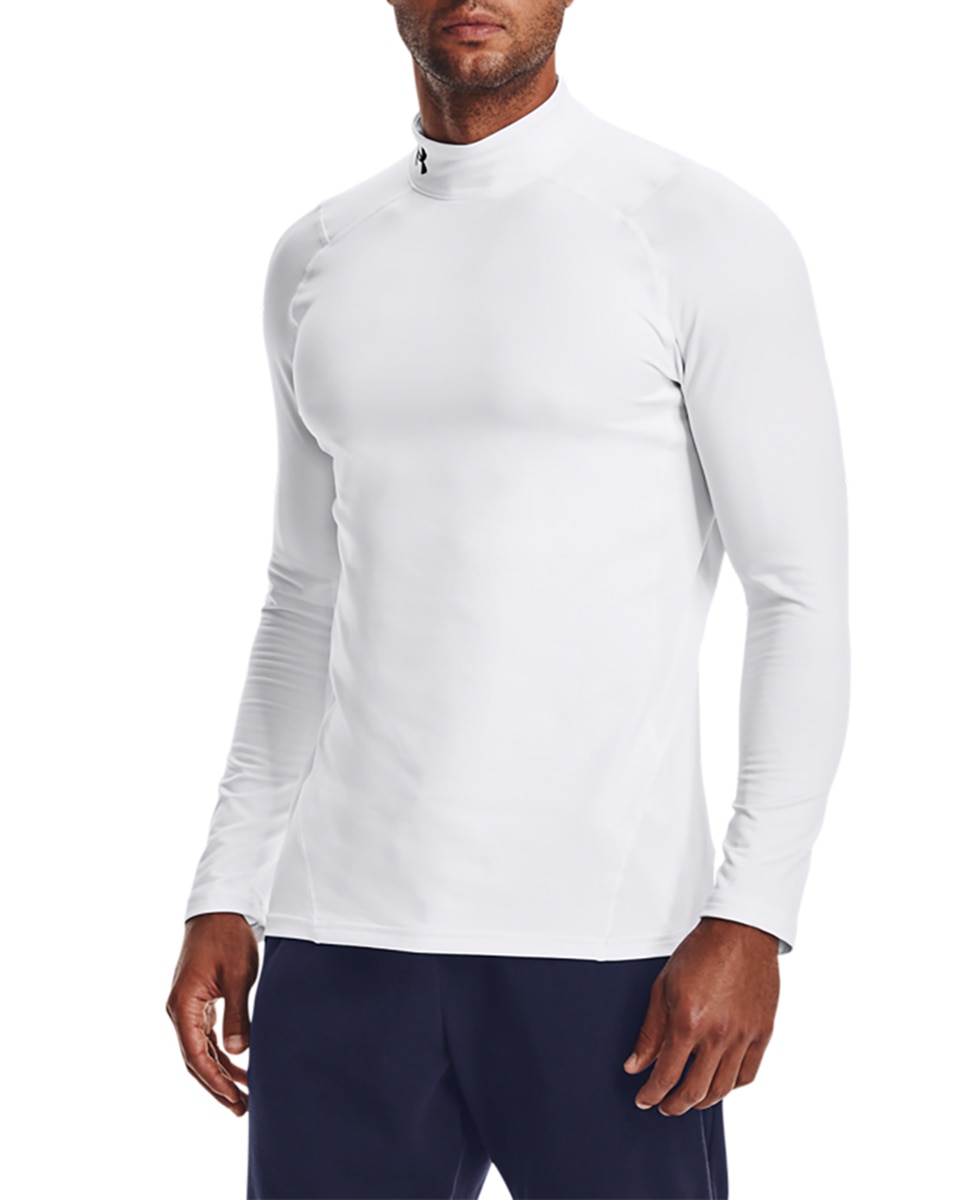 Imagen 0 de Camiseta de hombre UA Cg Armour Fitted Mock-Blk Under Armour