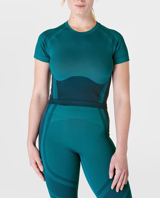 Imagen 0 de Camiseta de mujer Silhouette Sculpt Seamless Short Sleeve Top Swaty Betty