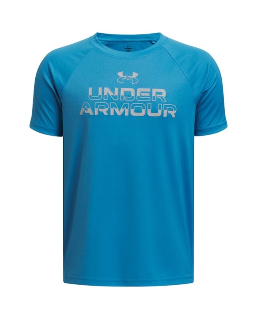 Imagen 0 de Camiseta de niños UA Tech Split Wordmark SS Under Armour