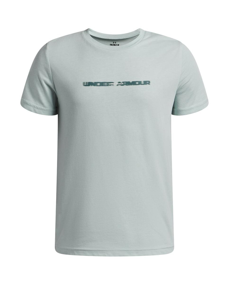 Imagen 0 de Camisetas de Niños Casual UA B WM Blur SS UNDER ARMOUR