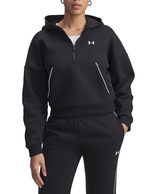 Imagen 0 de Sudadera de mujer Rival Flc Piped HZ Hoodie Under Armour
