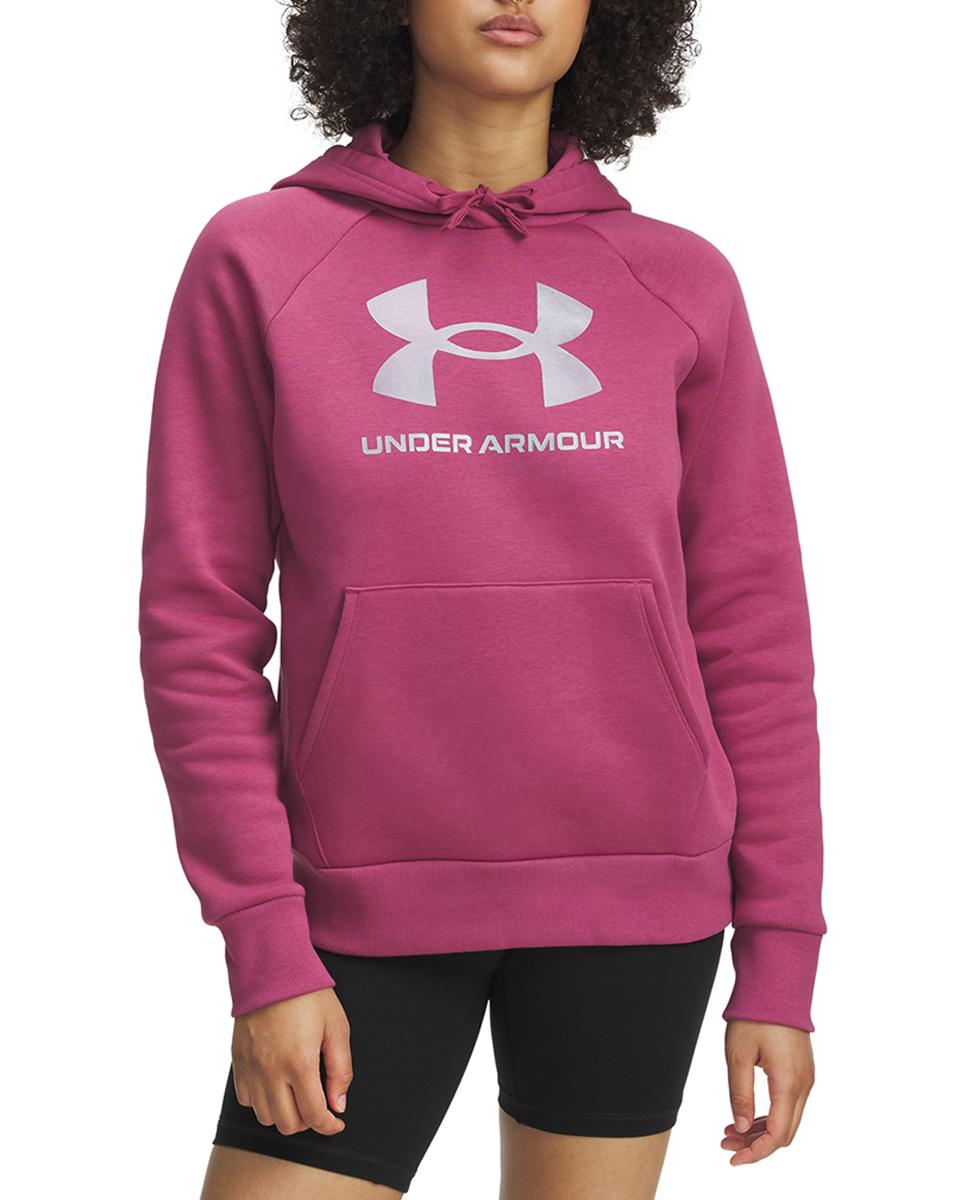 Imagen 0 de Sudadera de mujer UA Rival Flc Shimmer Hdy Under Armour