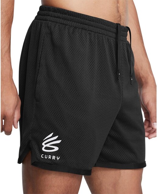 Imagen 0 de Pantalones cortos de baloncesto de hombre Curry Splash Short-Blk Under Armour