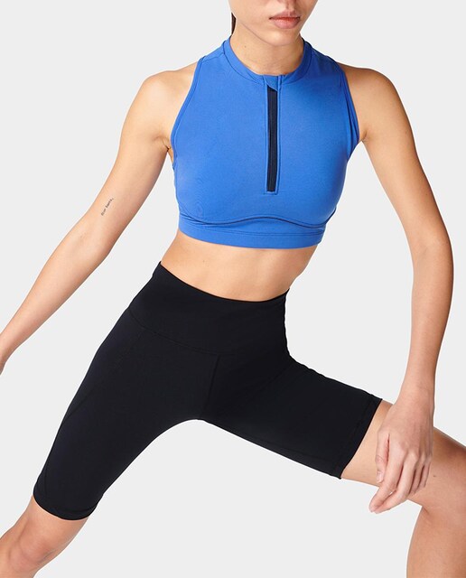 Imagen 0 de Top de mujer Power Contour Zip Sweaty Betty