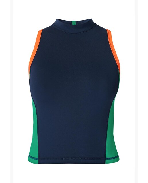 Imagen 0 de Camiseta de mujer Power Zip Back Workout Tank Top Sweaty Betty