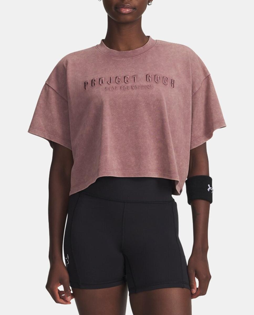 Imagen 0 de Camiseta de mujer Pjt Rck Statement Graphic SS Under Armour