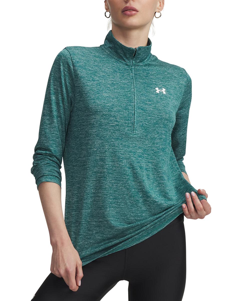Imagen 0 de Sudadera de Mujer Training Tech 1/2 Zip- Twist UNDER ARMOUR
