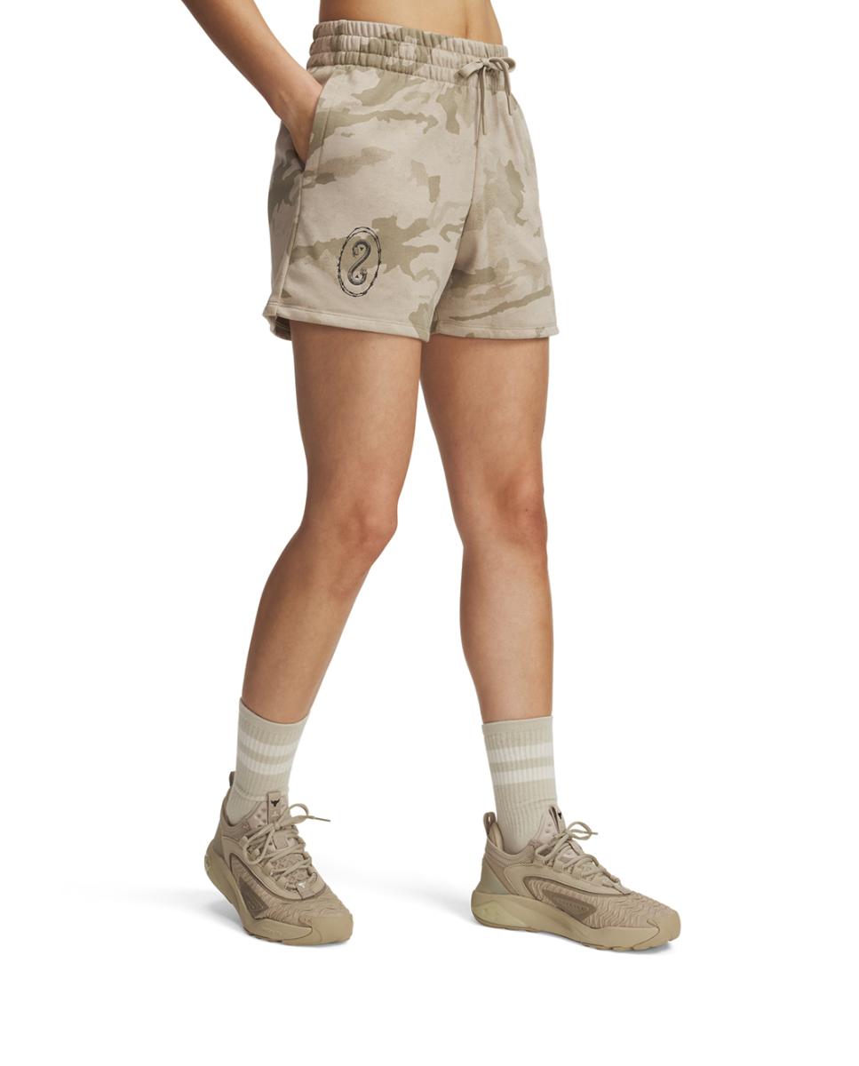 Imagen 0 de Pantalón corto de mujer Project Rock Terry Short Under Armour