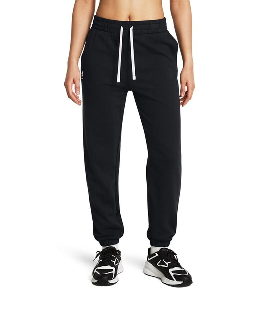 Imagen 0 de Pantalones casual de mujer Ua Rival Terry Jogger-Blk Under Armour