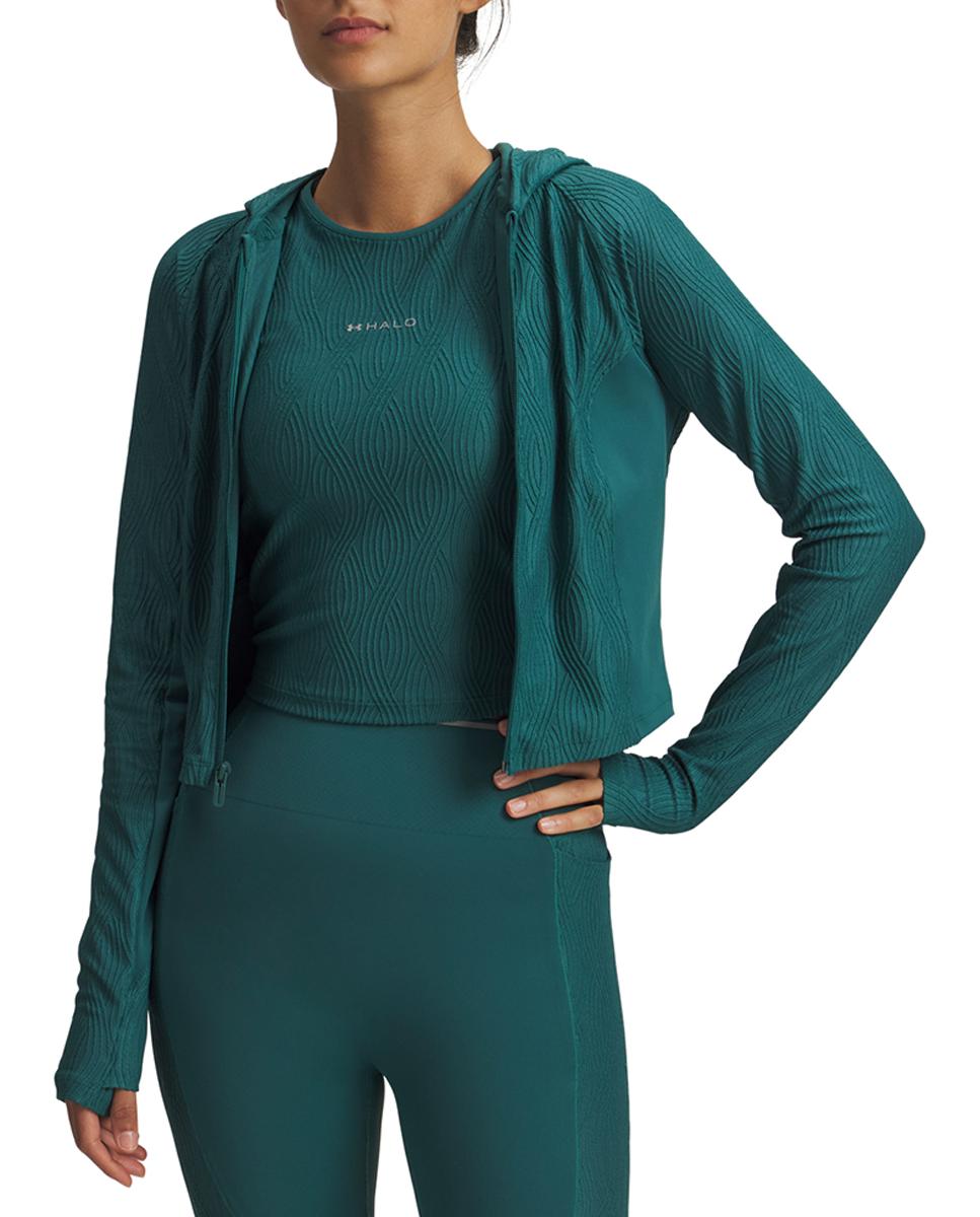 Imagen 0 de Chaquetas de Mujer Training UA Halo Jacquard Knit Jacket UNDER ARMOUR