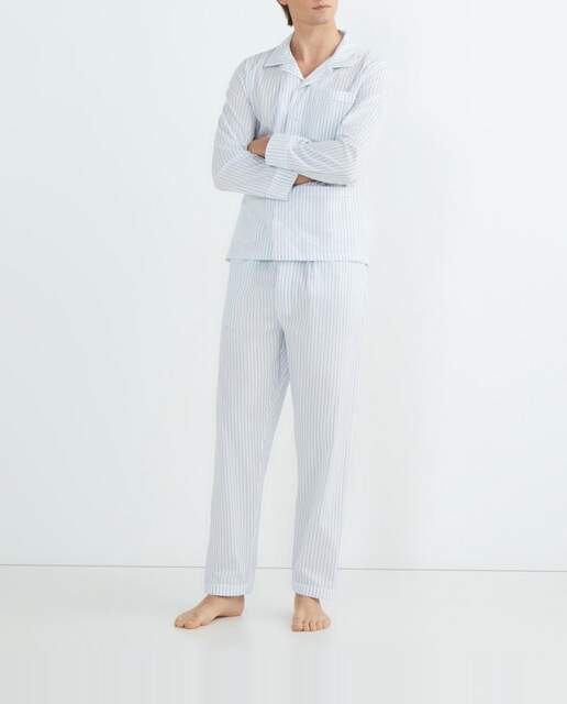 Imagen 0 de Pijama abierto algodón hombre