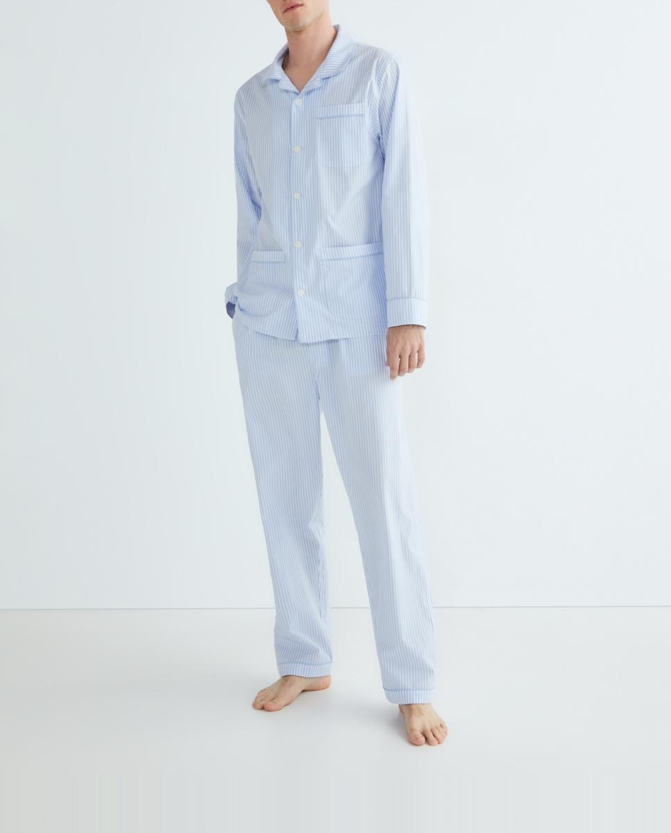 Imagen 0 de Pijama abierto algodón hombre