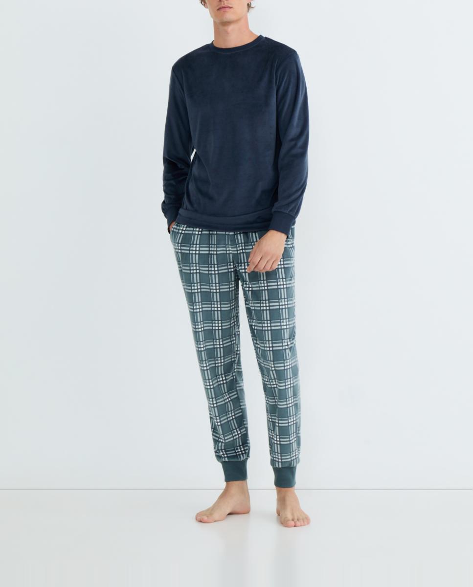 Imagen 0 de Pijama hombre micropolar
