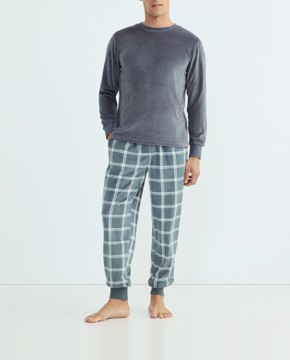 Imagen 0 de Pijama hombre micropolar