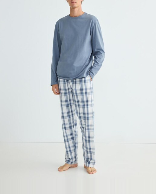 Imagen 0 de Pijama hombre combinado algodón