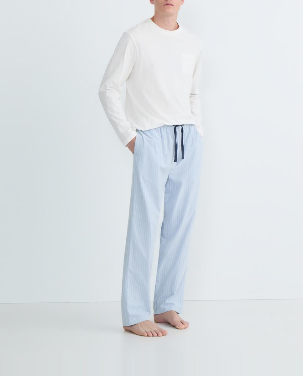 Imagen 0 de Pijama de hombre combinado algodón