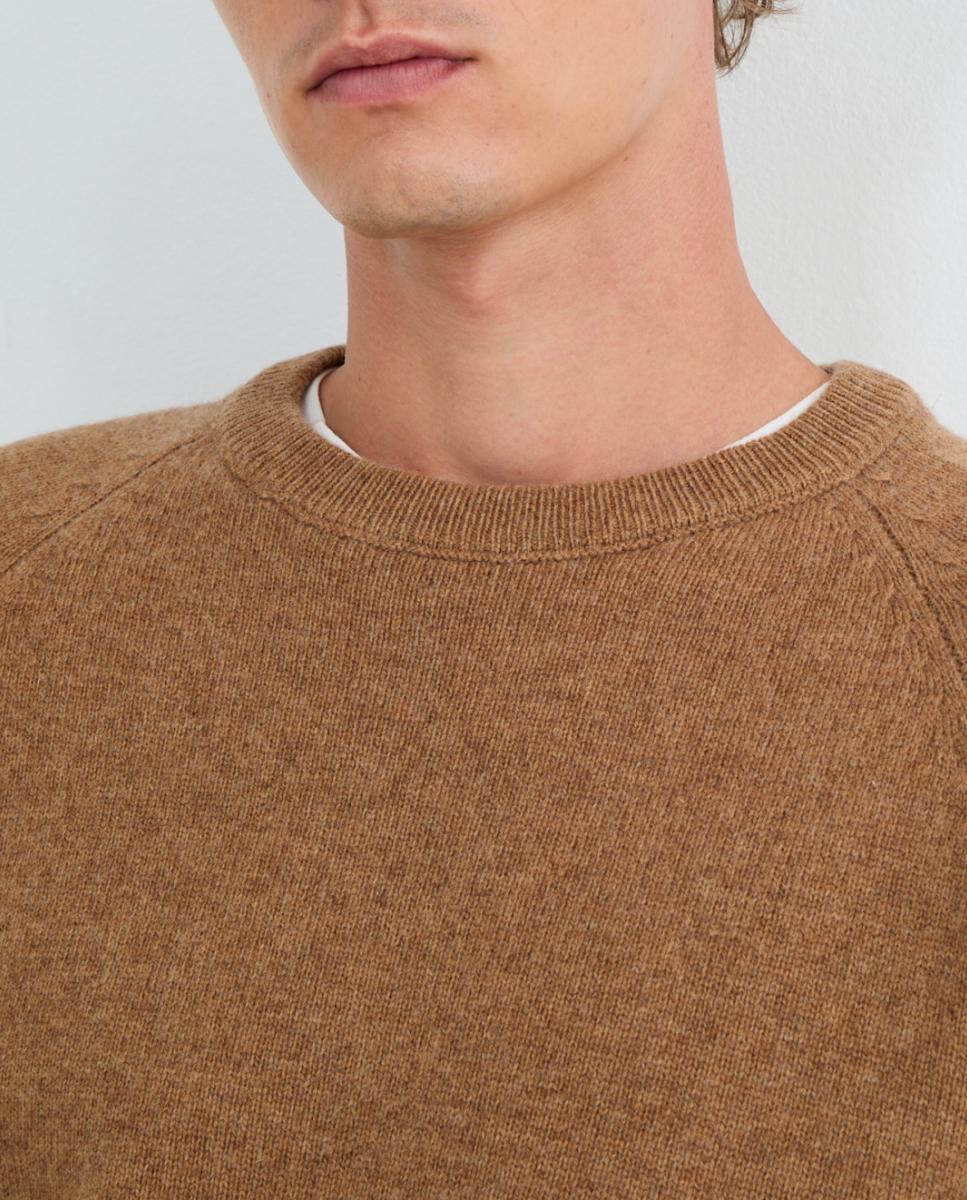 Imagen 0 de Jersey de hombre cuello caja liso Lambswool Nylon