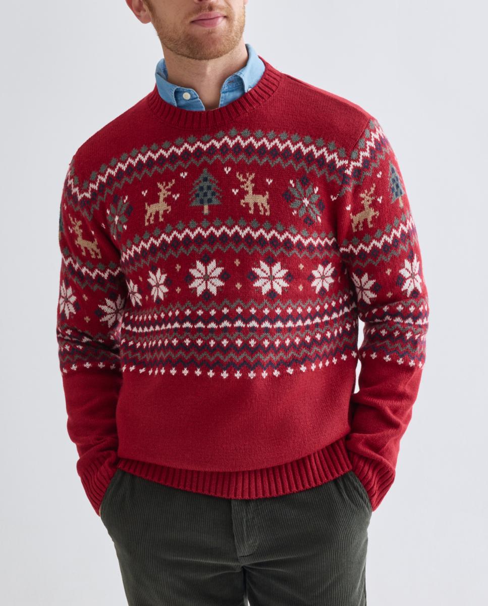 Imagen 0 de Jersey de hombre cuello caja Christmas