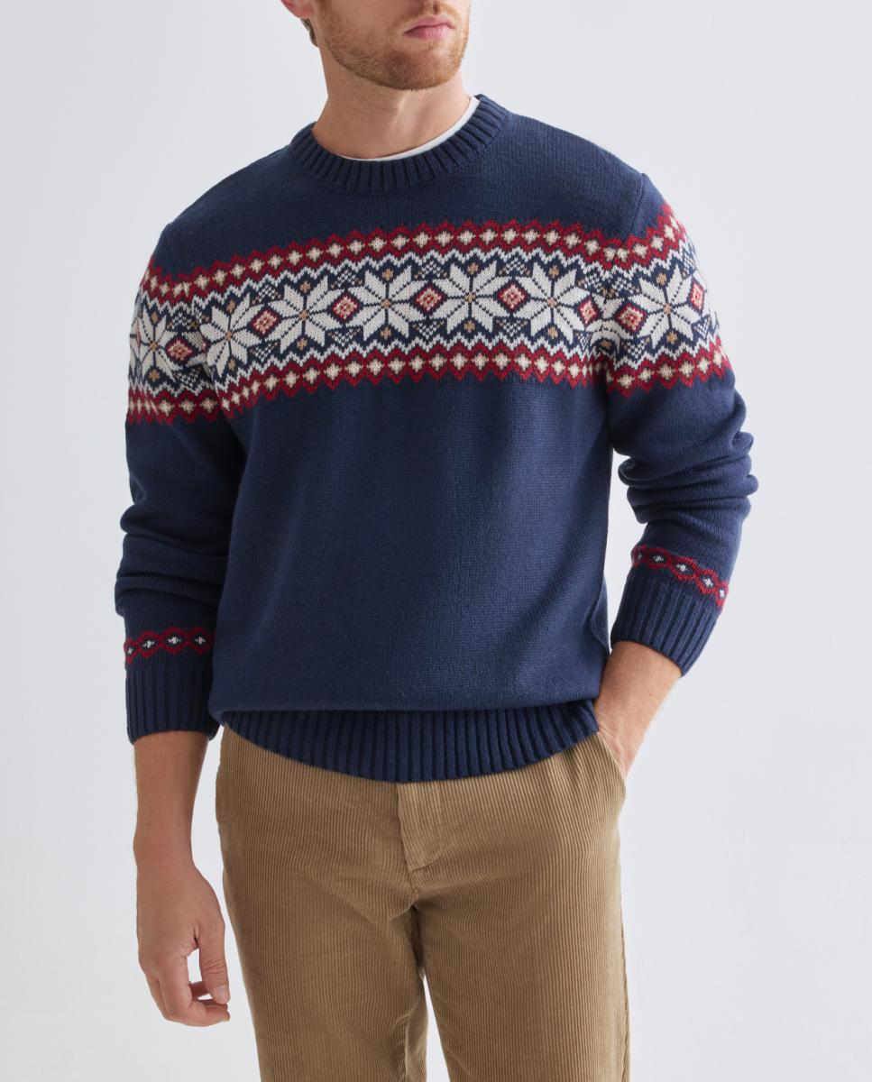 Imagen 0 de Jersey de hombre cuello caja Christmas
