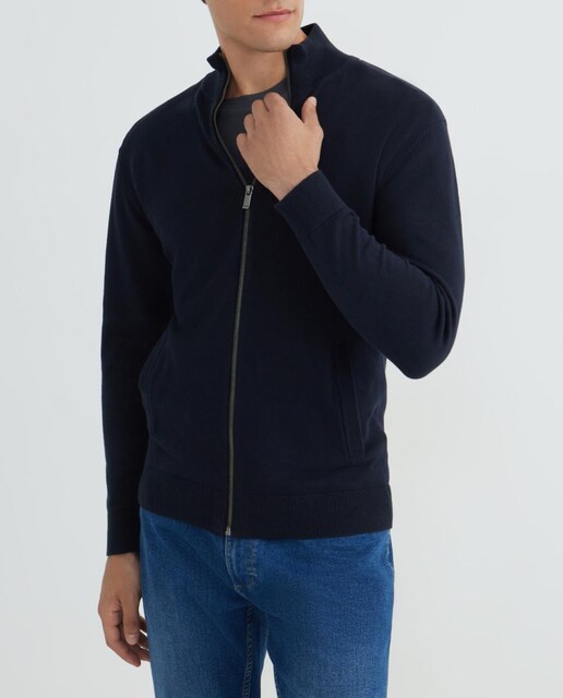 Imagen 0 de Chaqueta de hombre cremallera lisa 100% Algodón