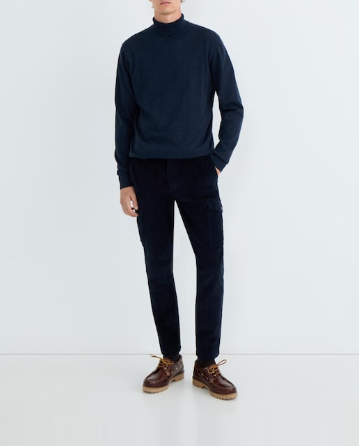 Imagen 0 de Pantalón hombre chino cargo pana