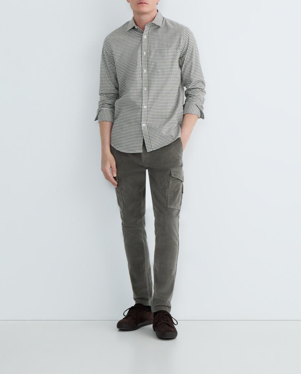 Imagen 0 de Pantalón hombre chino cargo pana