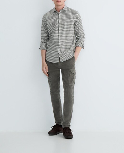 Imagen 0 de Pantalón hombre chino cargo pana