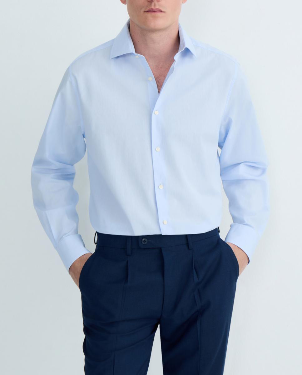 Imagen 0 de Camisa vestir hombre mini cuadro regular fit