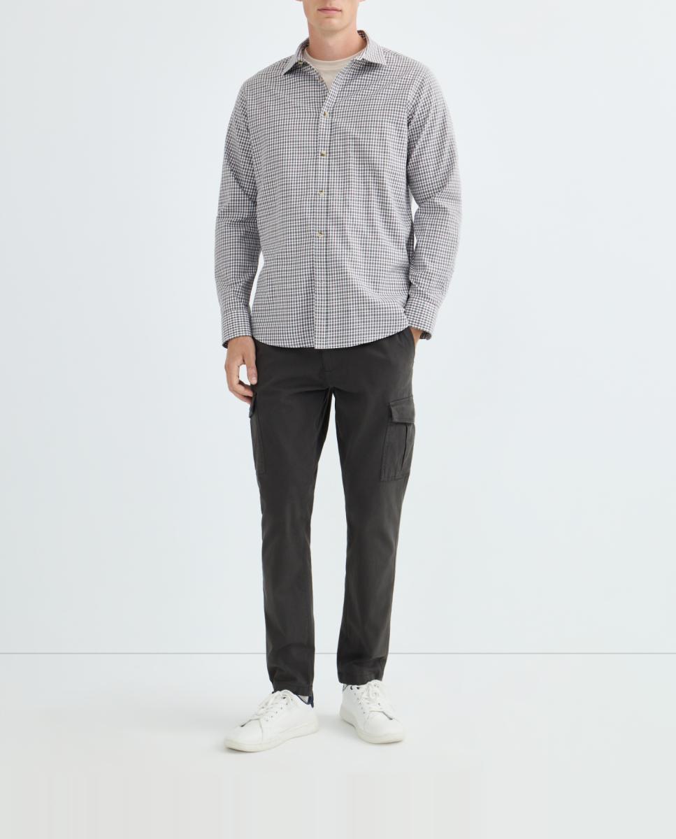 Imagen 0 de Camisa sport hombre sarga cuadros