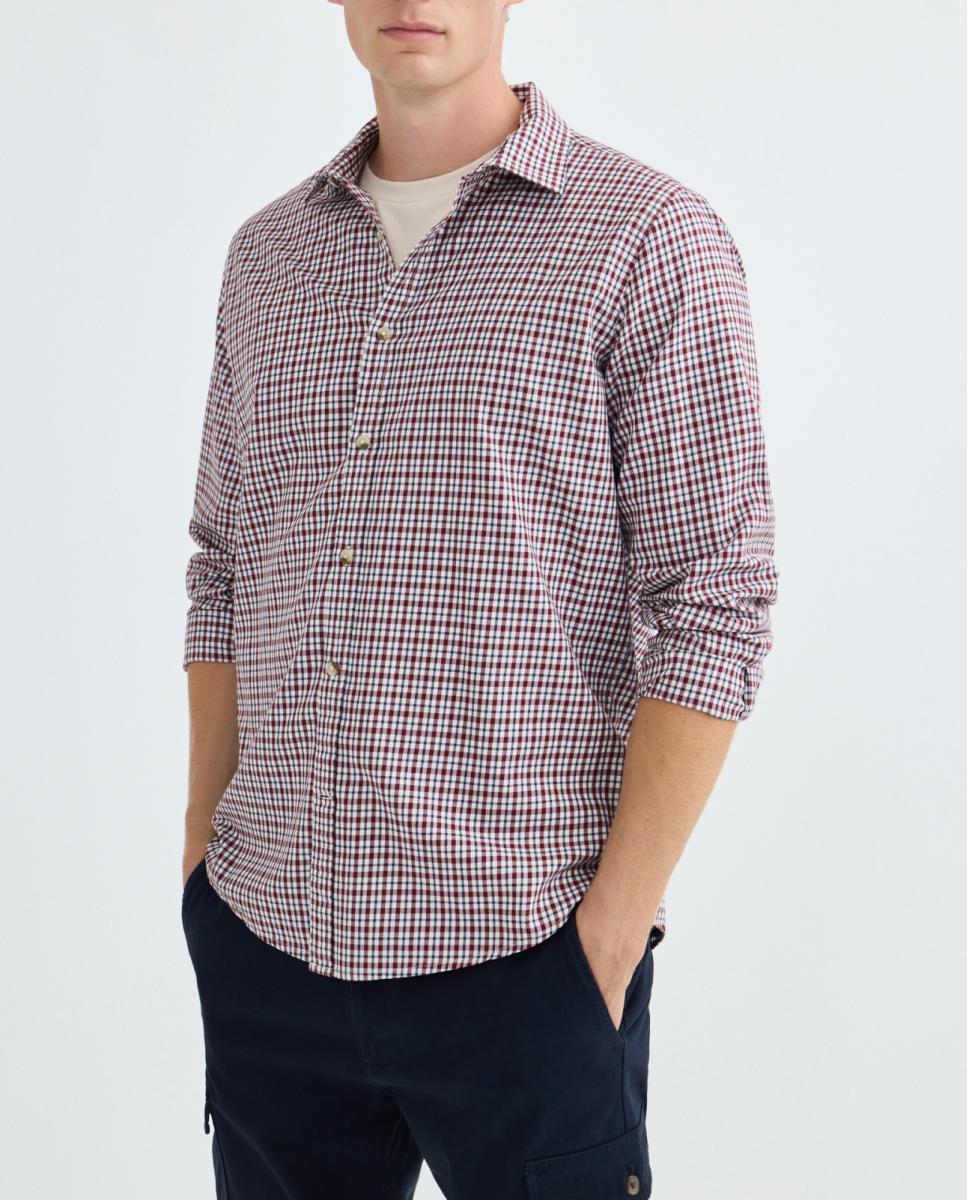 Imagen 0 de Camisa sport hombre sarga cuadros