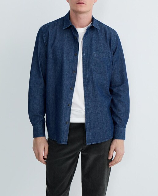 Imagen 0 de Camisa sport hombre heavy denim