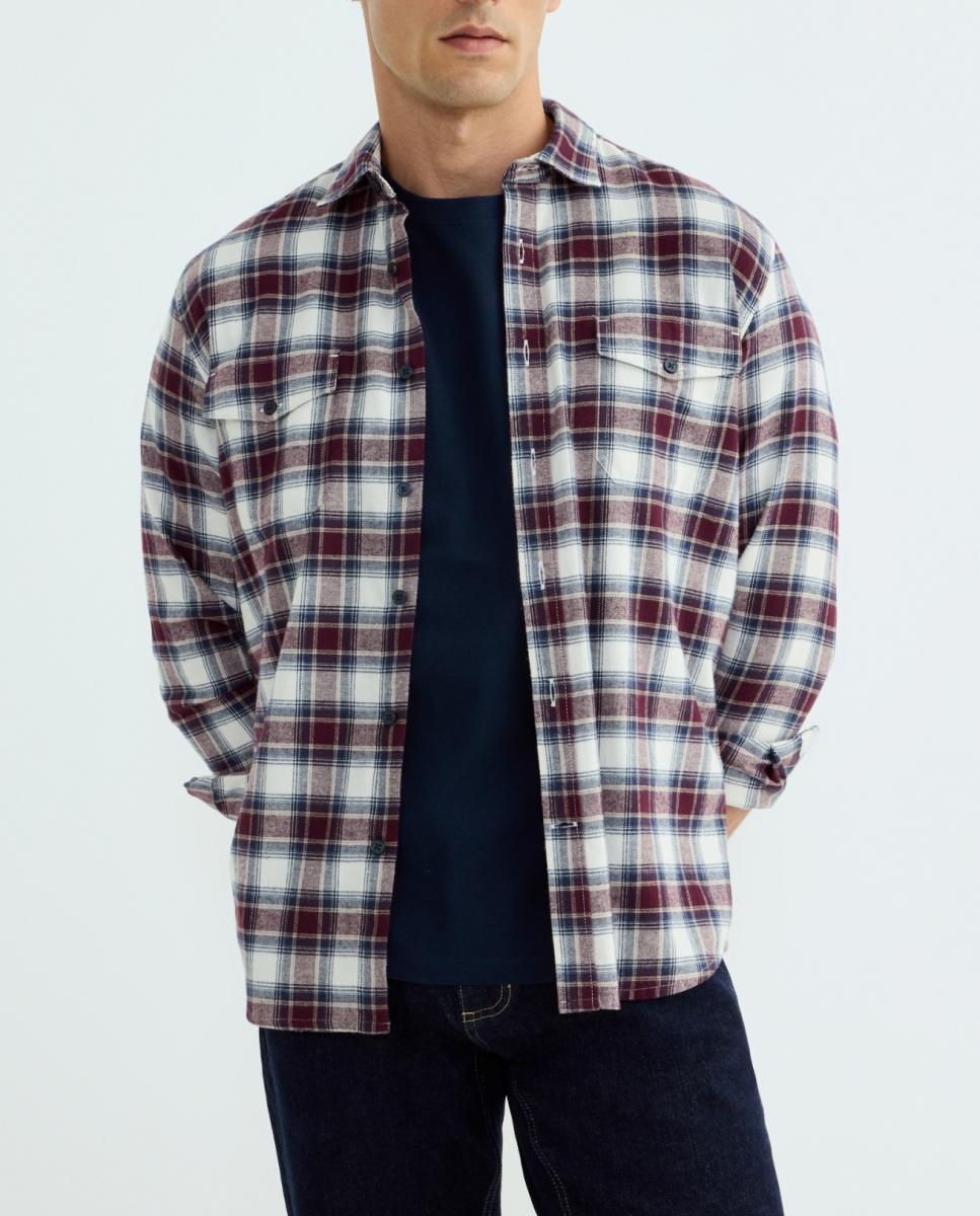Imagen 0 de Camisa sport hombre cuadro leñador