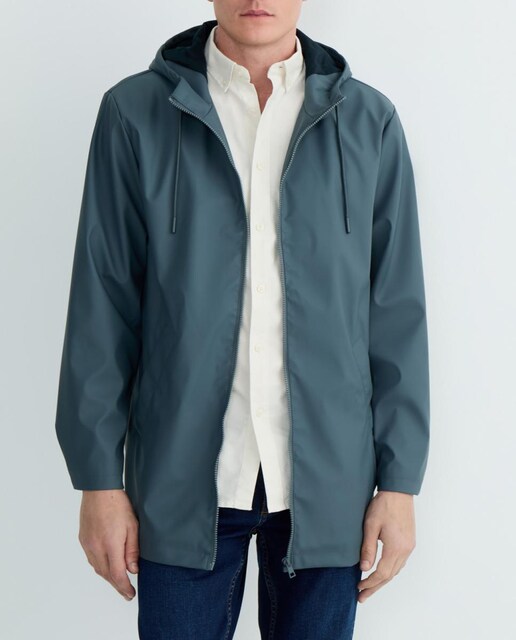 Imagen 0 de Chubasquero hombre engomado con capucha