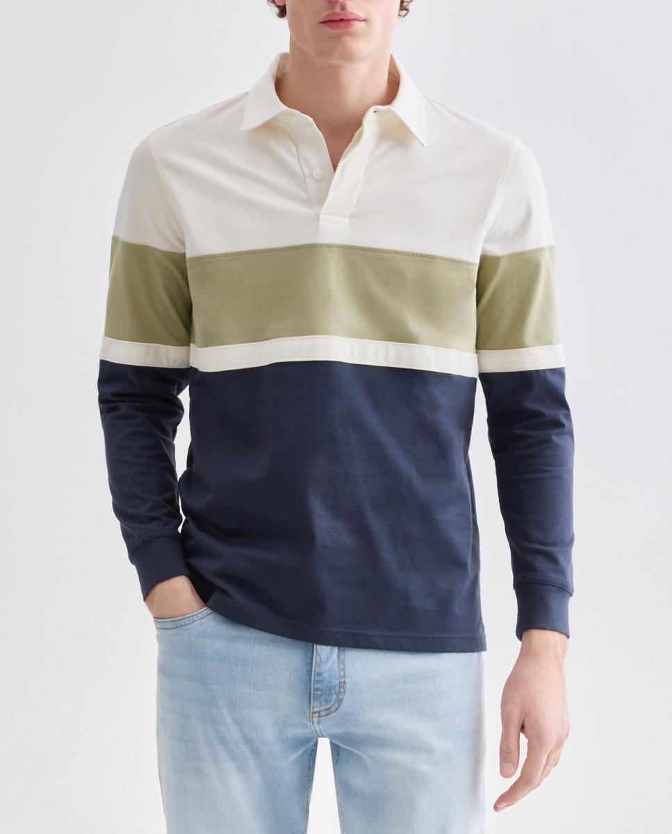 Imagen 0 de Polo de hombre rugby raya