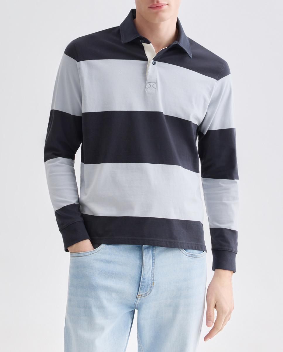 Imagen 0 de Polo de hombre rugby rayas