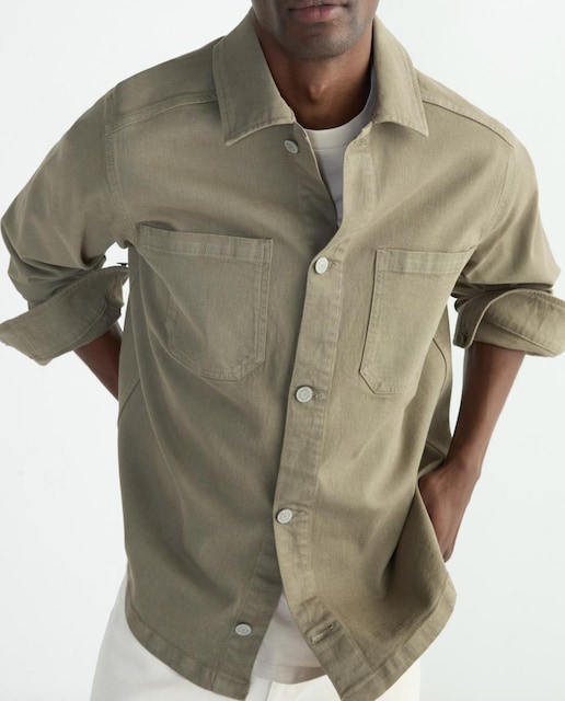 Imagen 0 de Sobrecamisa hombre denim