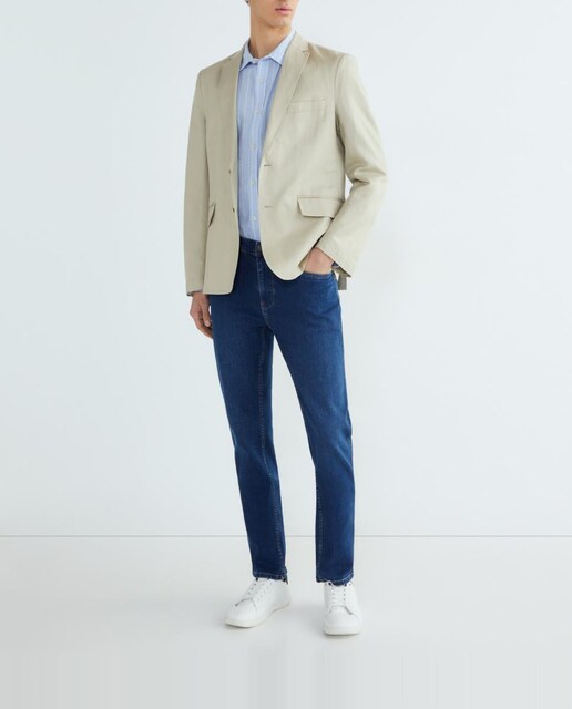 Imagen 0 de Pantalón vaquero básico hombre slim fit