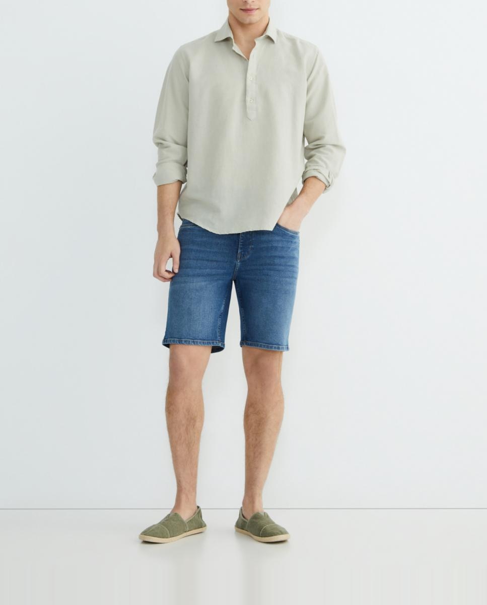 Imagen 0 de Bermuda denim hombre slim fit