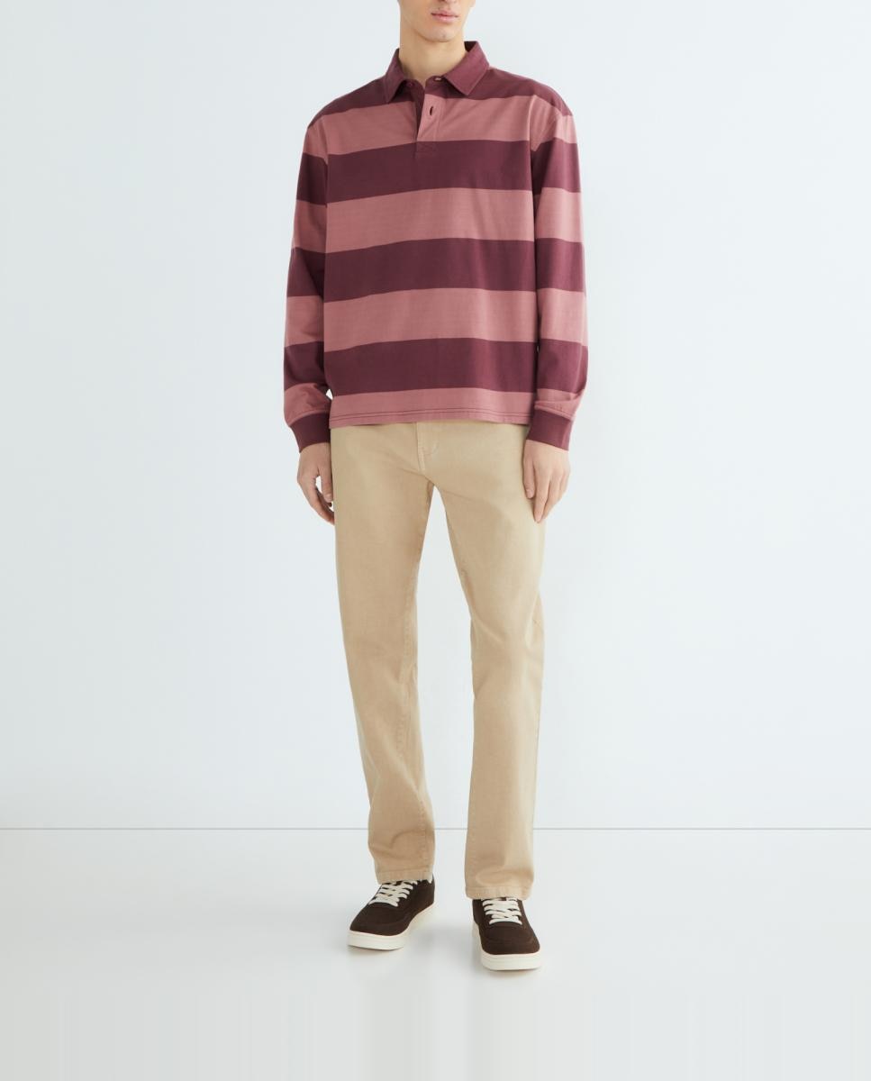 Imagen 0 de Pantalón de hombre cinco bolsillos lavado slim fit