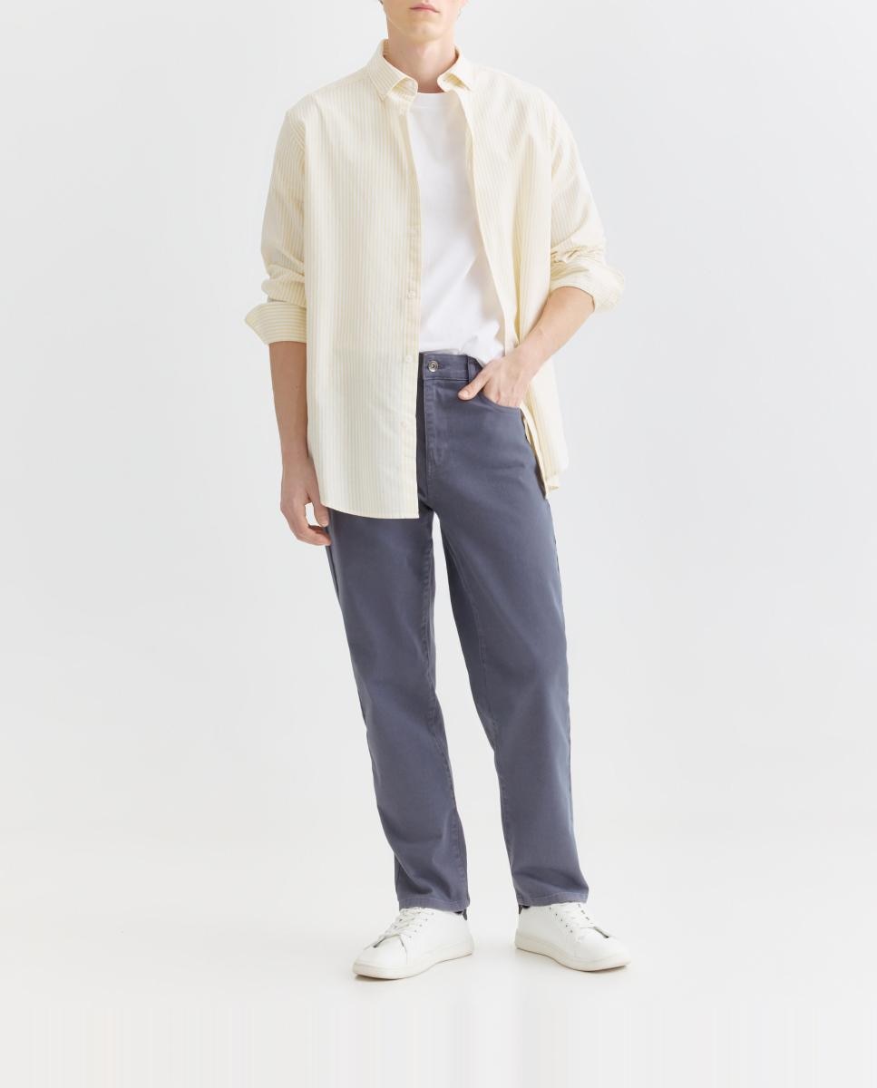 Imagen 0 de Pantalón hombre cinco bolsillos lavado regular fit