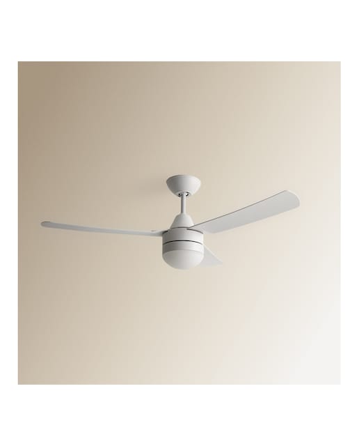 Imagen 0 de Ventilador de techo con luz LED y motor DC Samaná blanco El Corte Inglés