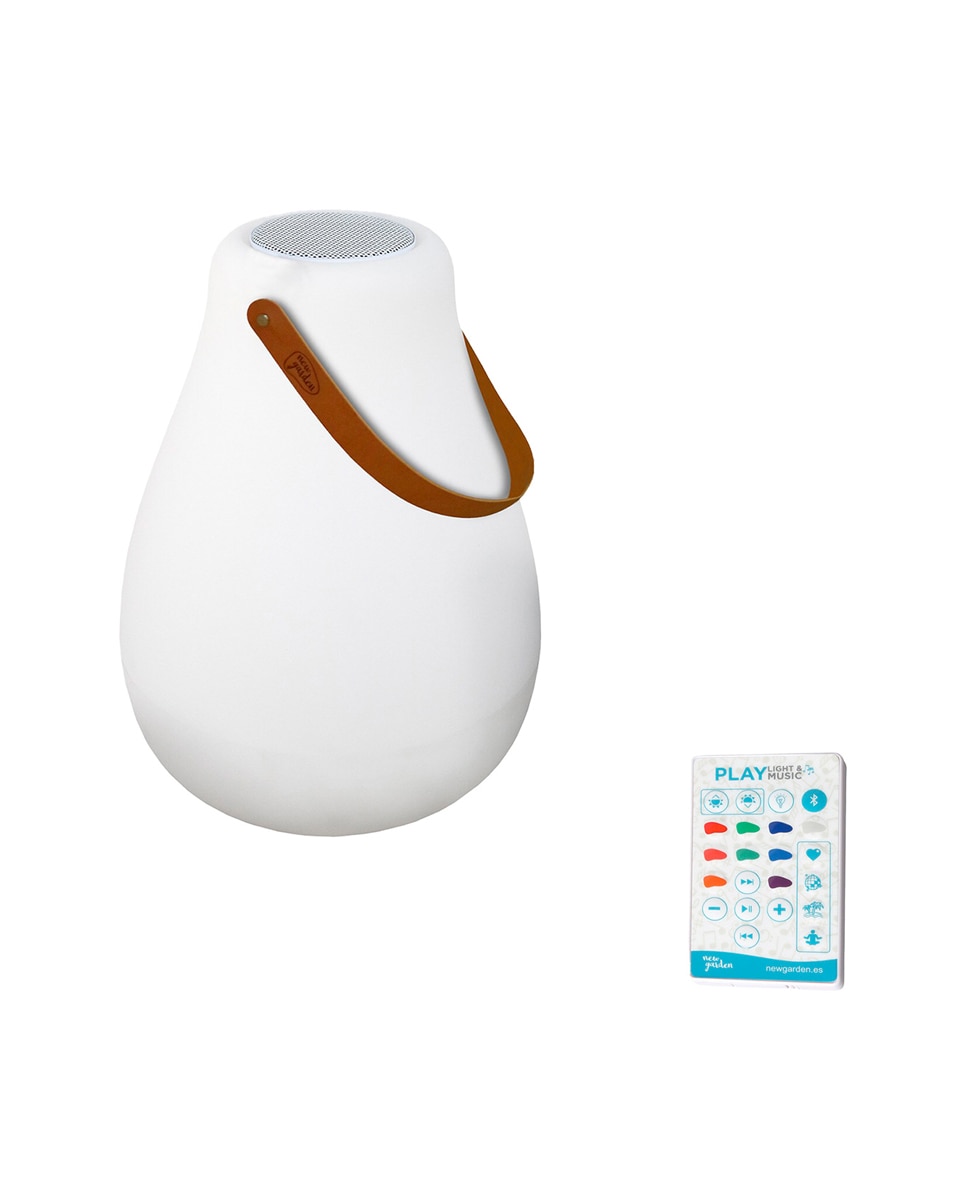 Imagen 0 de Lámpara portátil regulable y con altavoz Kurby Play New Garden