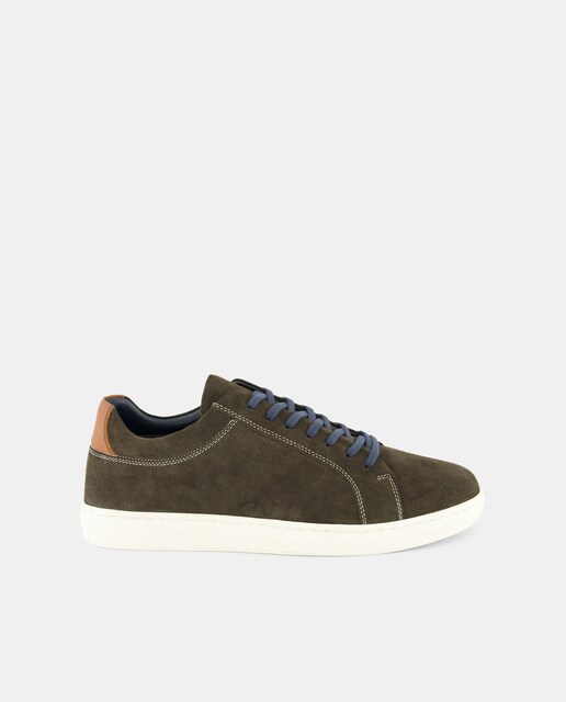Imagen 0 de Zapato Deportivo serraje casco con piso de goma