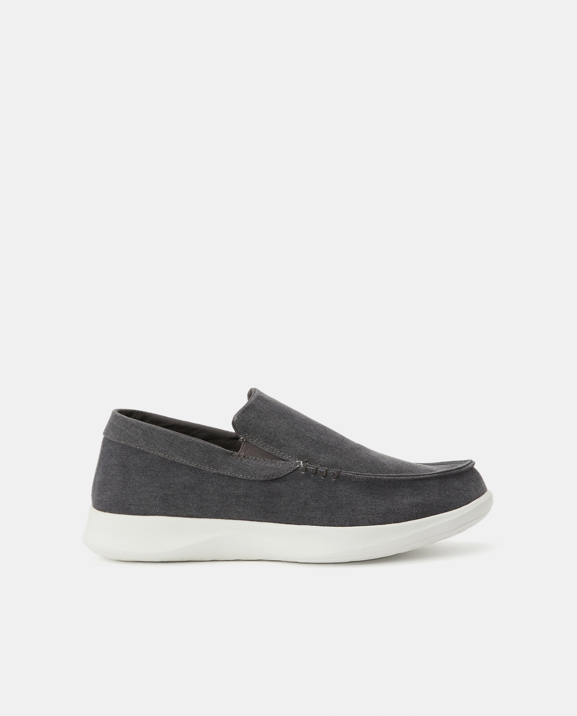 Imagen 0 de Mocasín lona lavada elásticos con piso de phylon